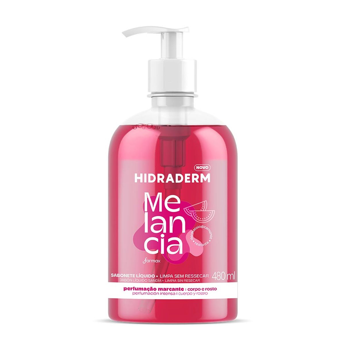 Sabonete-liquido-Melancia-Hidraderm-480ml Sabonete-liquido-Melancia-Hidraderm-480ml